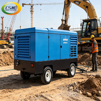 Compresseur d'air électrique pour mines souterraines, carrières de charbon, d'or et de fer, perçage par dynamitage de tunnels, sablage