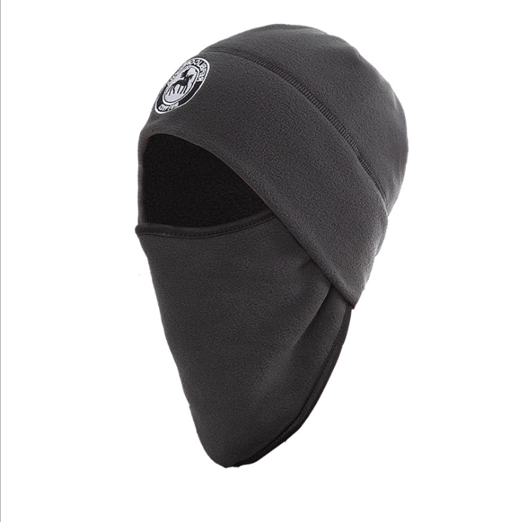 Neck Hat Warm Protective 2 Layer 100 Polyester Bonded micro Polar Fleece Fabric