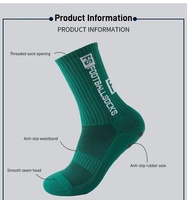 Chaussettes de football personnalisées pour hommes, antidérapantes, à séchage rapide, absorbant la transpiration, anti-odeurs, avec bande adhésive, en nylon, chaussettes de sport professionnelles - Vente en gros
