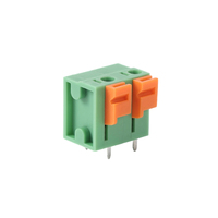 2-10A 300V Brass Terminal Block with Optional Straight and Right Angle Pins