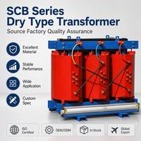 Transformateur de distribution triphasé à résine époxy coulée à sec Wanbo-292 SCB10 200 kVA 10 kV 0,4 kV