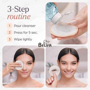 <span class=keywords><strong>Meilleur</strong></span> vendeur tampon de <span class=keywords><strong>coton</strong></span> réutilisable en bambou naturel haut de gamme tampons de <span class=keywords><strong>coton</strong></span> pour dressing tampons de maquillage lavables - Product Image 2