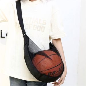 Sac à bandoulière durable en tissu Oxford avec logo personnalisé pour le basketball, le football, le volley-ball, les étudiants, le sport, la gym, le rangement de ballons, avec fermeture éclair - Product Image 6