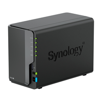 DiskStation DS223 DS223j 2 Bay 2GB Server penyimpanan jaringan File cadangan Data NAS