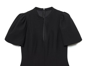 SHENZHU Elegante e alla Moda Nuovo Abito da Donna 2026 Stile Europeo e Americano Semplice con Collo Tondo e Maniche a Sbuffo 2175536 - Product Image 3