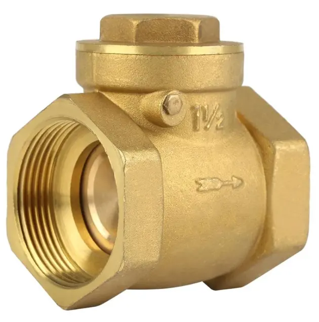 ISO228 Dn80 Bronze sanitary Brass Horizontal non-return brass Check Valve Swing