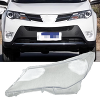 Couvercle de lentille de coque de phare avant d'accessoires d'auto pour Toyota RAV4 2013 2014 2015