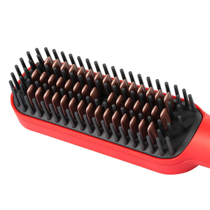 RAF 2 in 1 Hair Straightener <b>Brush</b> Straightening for All Types With 5 Temps Fast <b>Heating</b> Hair Straightener <b>Brush</b> RAF 2 in 1 Hair - Product Image 2