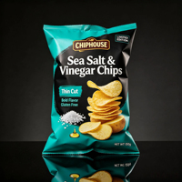 Rouleau de film en aluminium de qualité alimentaire, film plastique barrière imprimé sur mesure pour l'emballage automatique de biscuits, de pop-corn et de chips