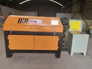 Mesin Pelurus & Pemotong Batang Baja CNC Otomatis Kecepatan Tinggi dengan Motor 7.5KW 380V Roda Baja D3 Bertenaga Gear - Product Image 4