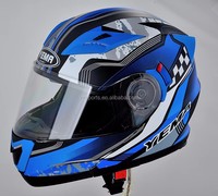 Casque de moto modulaire à double visière noir mat homologué ECE de haute qualité, vente chaude, Jiekai