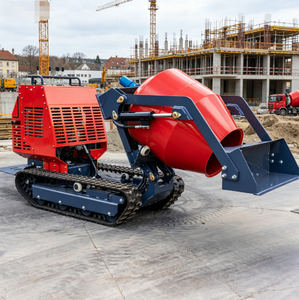 Camion malaxeur à béton autochargeant HT750Y, tambour de mélange de mortier de 0,5 à 1,5 m³ pour la construction et l'usage domestique - Product Image 2