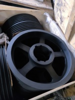 Poulie en fer sur mesure pour courroie trapézoïdale, transmission de puissance, OEM disponible, taille standard (SPA/SPB/SPZ/SPC)