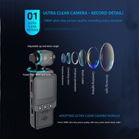 Nouveau HD 1080p WiFi Mini caméra de sport d'action portable caméscope vidéo numérique étanche avec clip arrière