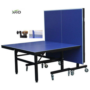 <span class=keywords><strong>Table</strong></span> <span class=keywords><strong>de</strong></span> <span class=keywords><strong>tennis</strong></span> <span class=keywords><strong>de</strong></span> <span class=keywords><strong>table</strong></span> pliable standard ITTF mobile intérieur/extérieur avec roues pour les amateurs <span class=keywords><strong>de</strong></span> sport - Product Image 1