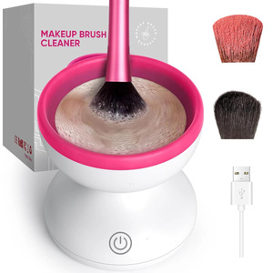 Outil <span class=keywords><strong>magique</strong></span> de modèle enfichable de nettoyeur de brosse de maquillage électrique automatique pour <span class=keywords><strong>Amazon</strong></span> nouveau style de caddie en plastique TPR - Product Image 1