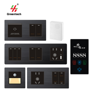 Greentech khách sạn offine điều khiển bằng giọng nói phòng khách sạn svstem rèm động cơ thẻ khách sạn Công tắc điện phòng khách sạn Công tắc điều khiển bằng giọng nói - Product Image 4