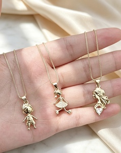 Exquisite and Fashionable Jewelry Necklace Link <b>Chain</b> Cute Kids Accessories Joyeria Pendant Necklace - Product Image 5