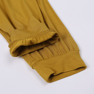Pantalones de Fibra de Bambú Unisex, Suaves, Largos, Refrescantes, Anti-Mosquitos, de Color Sólido, Informales, para Niños - Product Image 5
