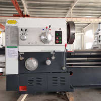 Tour horizontal CW6180E*3000 avec alésage de broche 105 mm, fraiseuse pour métal, automatique 220V