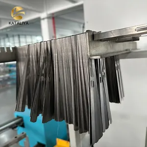 फैक्टरी थोक बिक्री स्टेनलेस स्टील कपड़ा मशीनरी स्पेयर पार्ट्स वायर ड्रॉपर एयर/वाटर जेट रैपियर लूम के लिए उपयुक्त