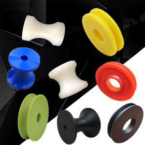 塑料尼龙滑轮滑轮升降轮用于绳开块滑轮旋转眼块滑轮 - Product Image 2