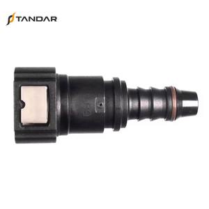 Adaptateur de tuyau de carburant en plastique de haute qualité connecteur mâle universel adaptateur de tuyau de carburant 9.89mm 180 degrés connecteur rapide de <span class=keywords><strong>ligne</strong></span> de carburant - Product Image 4