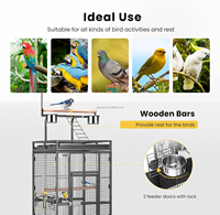 Cage à oiseaux pour perroquet et volière