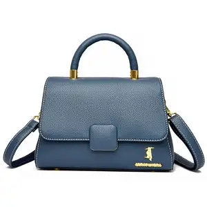 2024 New Textured Leather Grain Women's Temperament One-shoulder Cross-body Small Ladies Hand Bags