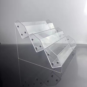 ชั้นวางลิปสติกอะคริลิคแบบปรับได้ทันสมัย เป็นมิตรกับสิ่งแวดล้อม พร้อมชั้นวางสำหรับวางบนโต๊ะ <span class=keywords><strong>ร้าน</strong></span>ค้า และไลฟ์สด - Product Image 1