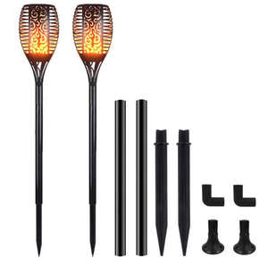 Lámpara de pie de patio de latón Vintage, bolardo de luz solar impermeable para jardín para Villa, césped, patio, pasarela - Product Image 6