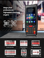 Collecteur de données mobile industriel robuste avec scanner PDA Android 12, lecteur NFC 4G, collecteur de données industriel PDA