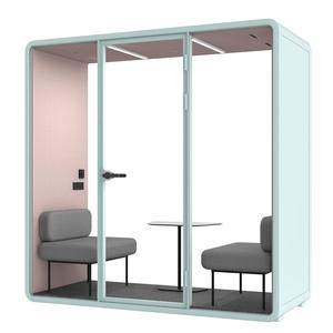 Cabina Modular Insonorizada para Oficina y Espacio de Trabajo Compartido, Ideal para Reuniones con Clientes - Product Image 3