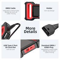 Para herramientas de diagnóstico de escáner Lancol Full OBD II para todos los coches con 28 servicios de reinicio y portaherramientas de diagnóstico de coche