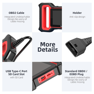 Untuk Lancol Full OBD II pemindai alat diagnostik untuk semua mobil dengan 28 layanan Reset dan mobil alat diagnostik pemegang - Product Image 2