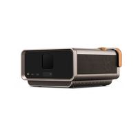 Proyector LED Portátil Inteligente Viewsonic RK15 4K HDR DLP de 2400 Lúmenes de Tiro Corto para Cine en Casa