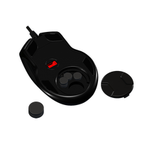 Ratón Óptico para Juegos AIKUN GX6 RGB Programable, 5000 DPI / USB 2.0 / MCU - PixArt PMW3325DB - 7 Teclas Macro, Impresión por Transferencia Térmica