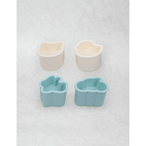 Animal Friends Molde de plástico ecológico para sushi 4P Herramienta de laminación de bolas de arroz Herramienta de cocina DIY hecha a mano - Product Image 1