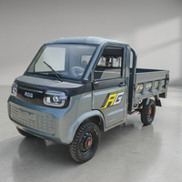 72V 2000W Mini camionnette électrique 1 tonne charge utile Batterie au lithium Cargo Véhicule utilitaire pour entrepôt agricole