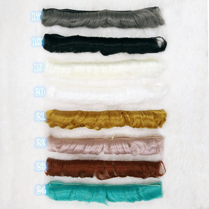 EN STOCK, accesorios <span class=keywords><strong>para</strong></span> <span class=keywords><strong>muñecas</strong></span> <span class=keywords><strong>de</strong></span> Color arcoíris, pelucas <span class=keywords><strong>de</strong></span> <span class=keywords><strong>pelo</strong></span> <span class=keywords><strong>de</strong></span> muñeca Bang <span class=keywords><strong>de</strong></span> nailon sintético Artificial - Product Image 3