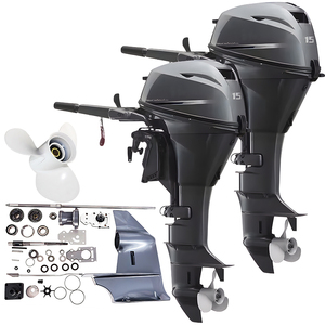 Nouveau moteur Yamaha 15 CV à faible consommation de carburant, 4 temps, pour la pêche en rivière et en lac, moteur de bateau écologique - Product Image 2