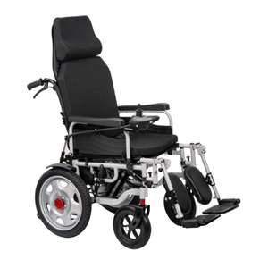 Amichevole per le persone con disabilità sedia a rotelle attrezzature multifunzionali per il trasporto all'aperto sedia a rotelle con schienale alto - Product Image 6