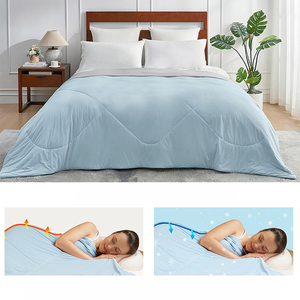 SUREWALHOME brezza estiva 2.5 Tog <span class=keywords><strong>piumino</strong></span> doppio <span class=keywords><strong>leggero</strong></span> <span class=keywords><strong>piumino</strong></span> estivo basso trapunta ideale per notti calde e traversine calde - Product Image 3
