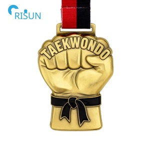 Medalla personalizada de pugilismo 3D, lucha de boxeo coreana, artes marciales mixtas, Karate TKD, medallón de Taekwondo, Medalla personalizada de Taekwondo - Product Image 5