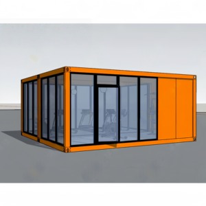 Moderno edificio prefabbricato cortile giardino esterno sala palestra Studio ufficio capannone casa contenitore - Product Image 1