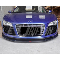CMST Nouvelle lèvre de pare-chocs avant en fibre de carbone à fixation par boulons pour Audi R8 Gen1 (2007-2015)