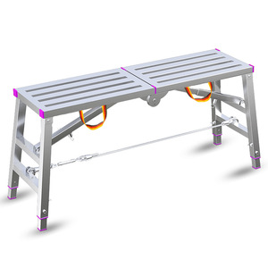 Tabouret pliant Dengyue en acier galvanisé, télescopique, support d'échafaudage portable, design industriel - Product Image 1
