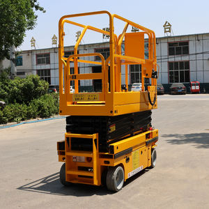 Elevador de tijera sobre orugas con orugas de altura de trabajo de 10m de alta calidad, elevador de tijera para trabajo de aire, elevador de 12m con gatos en pistas de rodillos - Product Image 6