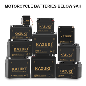 Nouvelle Batterie Moto <span class=keywords><strong>KAZUKI</strong></span> 12V Sans Entretien Compatible Suzuki – Vente Flash – Capacités Variées (3Ah/4Ah/5Ah/6.5Ah/7Ah/9Ah/12Ah) – Direct Usine - Product Image 1