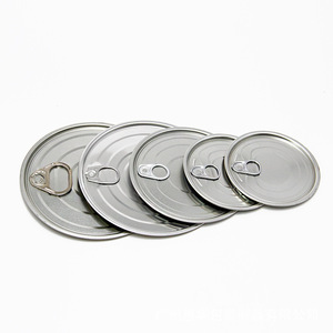 Couvercle rond en fer blanc avec revêtement de qualité alimentaire, ouverture facile pour snacks, bonbons, chewing-gum, sandwichs, lait, pain, gelée - Product Image 5